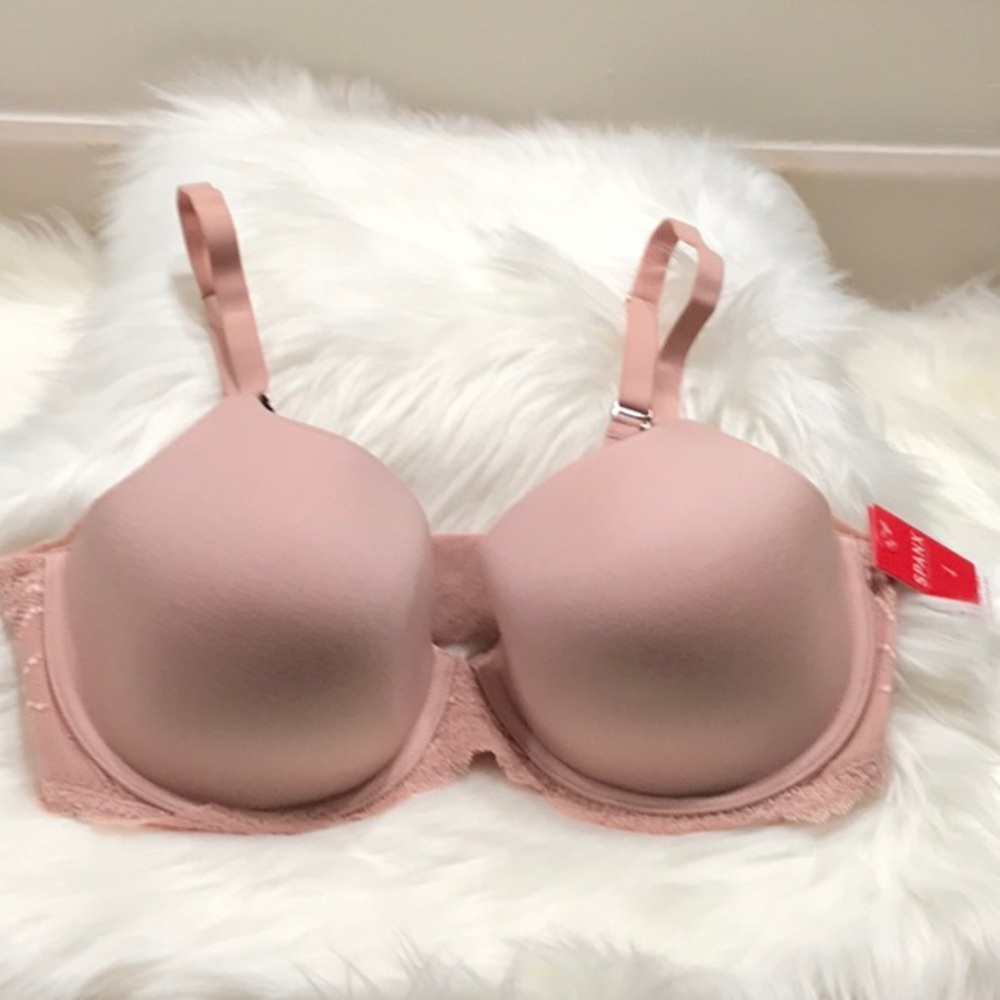 Spanx undie-tectable  lightly lined Demi bra